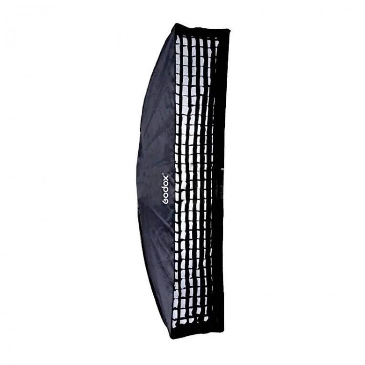 Godox 22x90cm Strip Box Rectangle Softbox with Grid for Bowens Mount - Professional Photography Lighting for Portraits & Product Shots (Demo Stock)