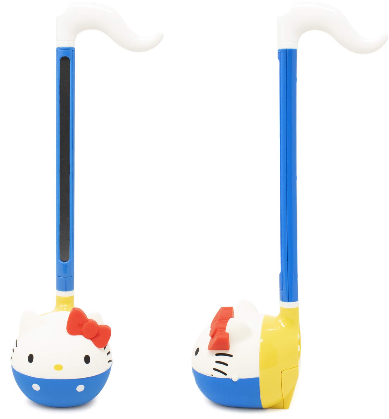 Otamatone Hello Kitty Electronic Musical Instrument & Sanrio Capsule Squishy Toy Bundle - Cute Kawaii Gift for Kids & Anime Fans - Perfect for Birthday Parties, Music Play & Stress Relief