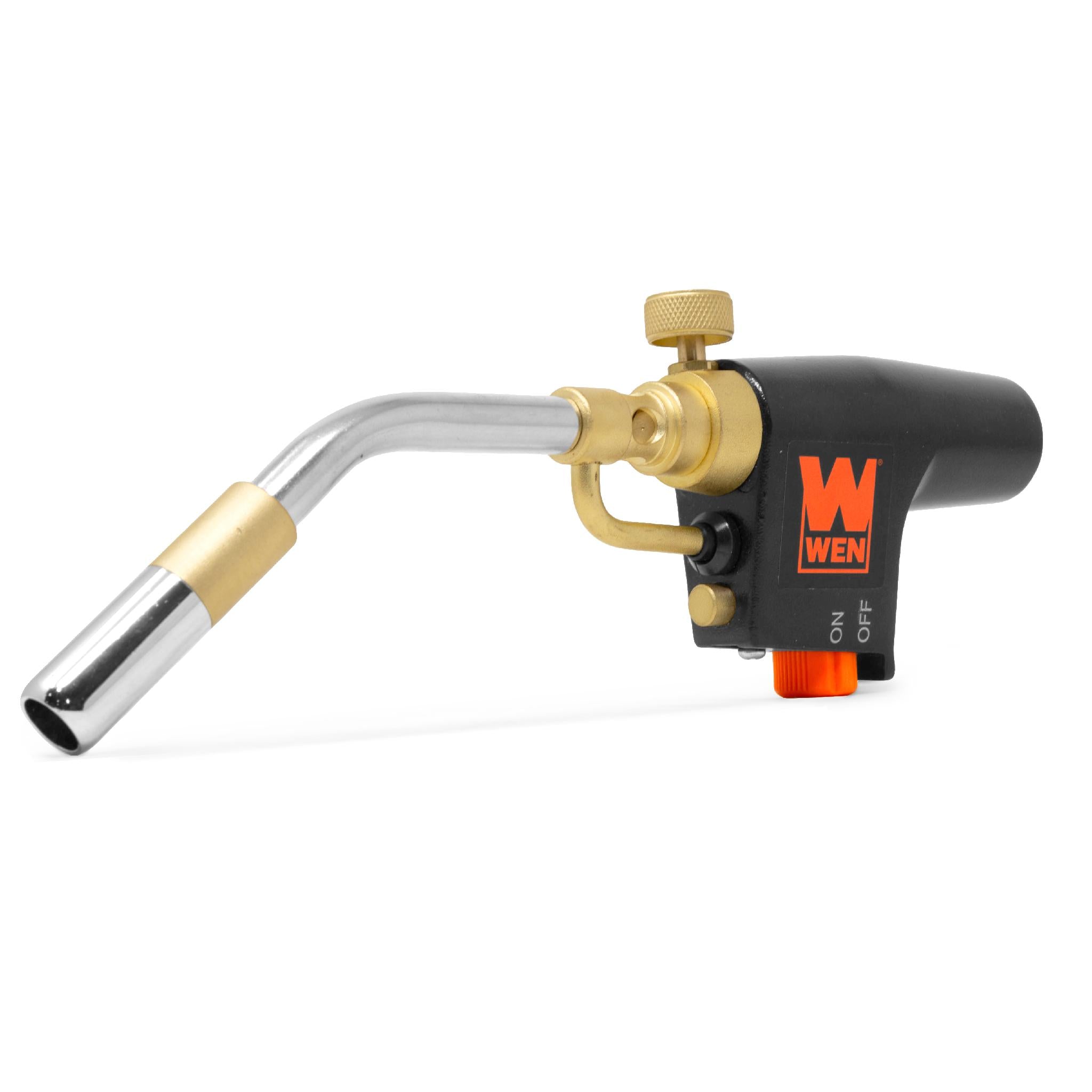 WEN GA1411 Adjustable Flame Propane Torch - Trigger Start for Welding, Soldering, Grilling & Heat Treatment | Perfect for DIY Projects, Metalworking & Outdoor Cooking