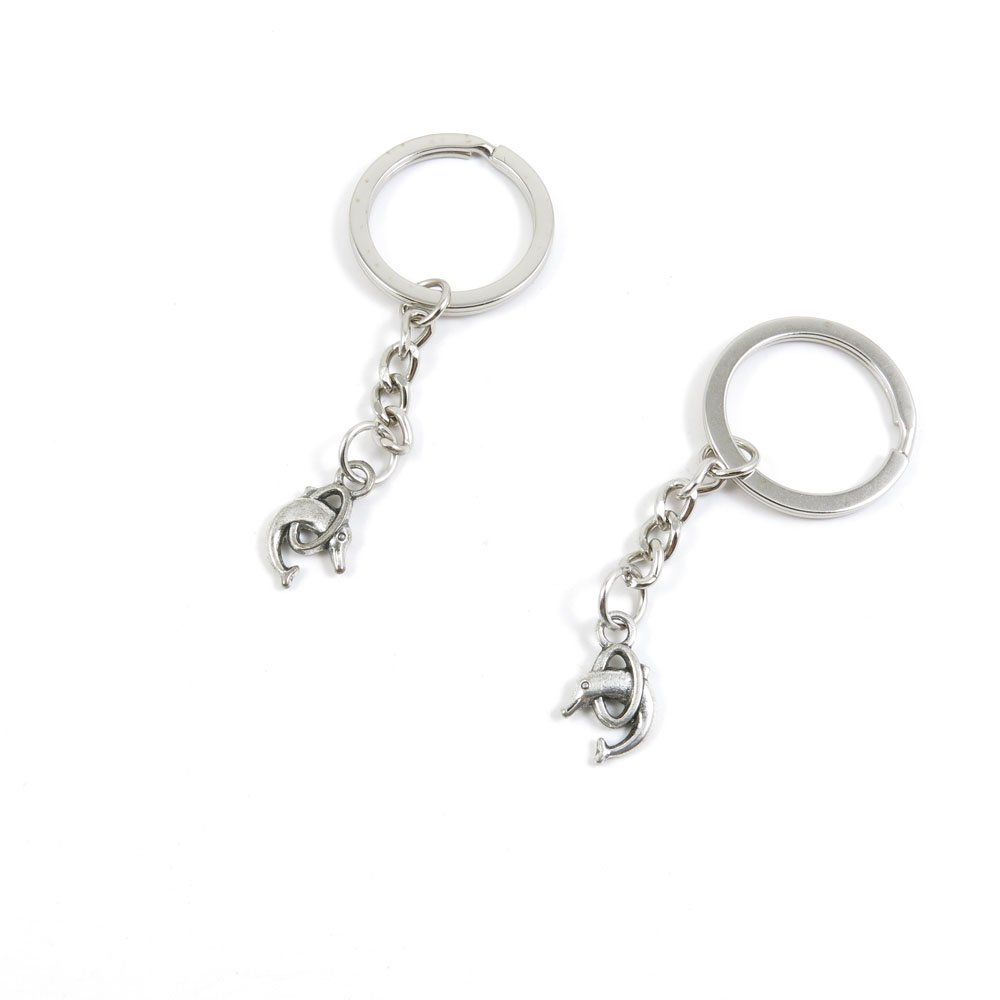 Wholesale Bulk Dolphin Keychain - Fashion Jewelry Keyring, Car Key Tag, Door Key Chain - Perfect for Gifts, Promotions, and Personal Use