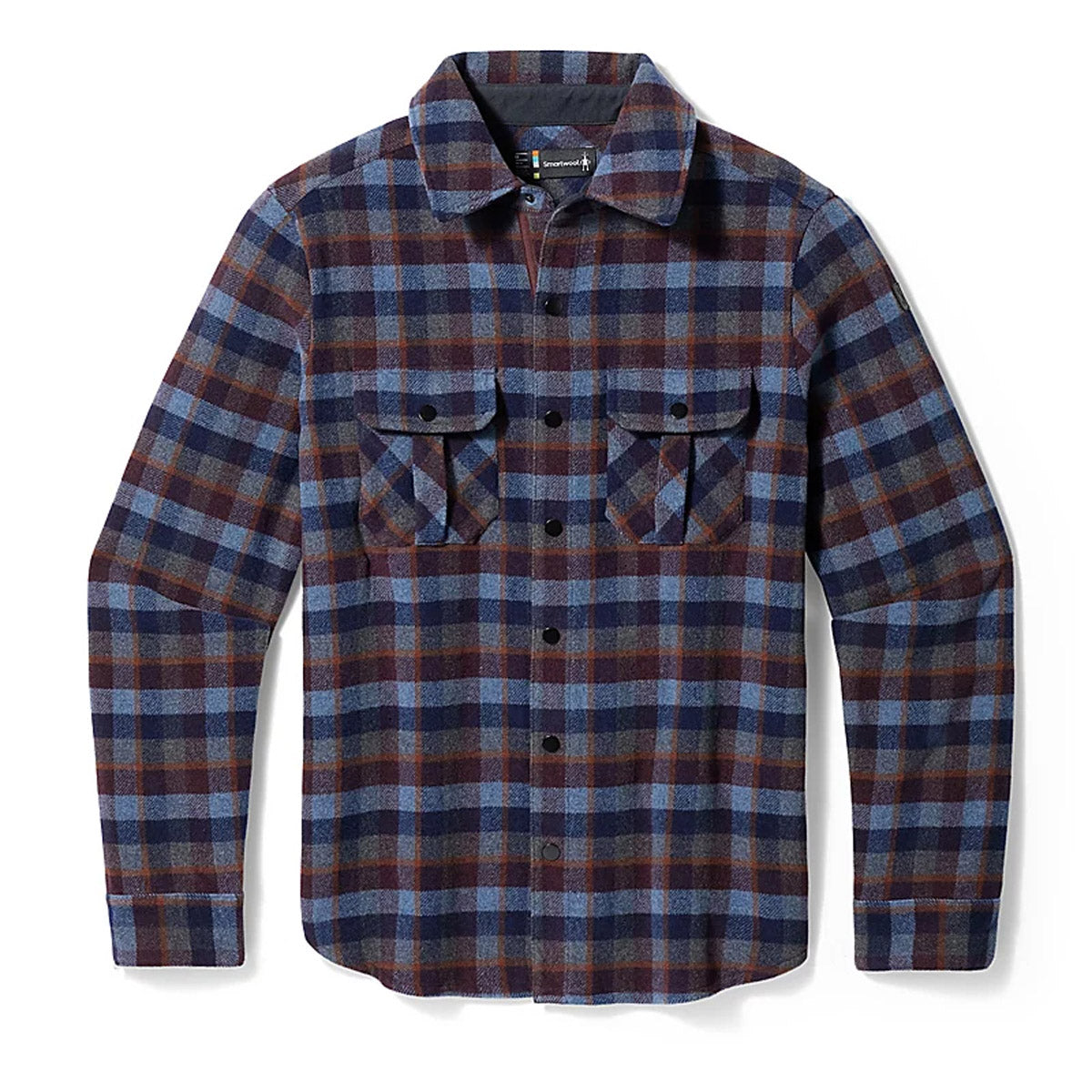 Men's Anchor Line Shirt Jacket - Lightweight Casual Button Up Shirt Jacket for Men | Perfect for Outdoor Activities, Travel & Everyday Wear