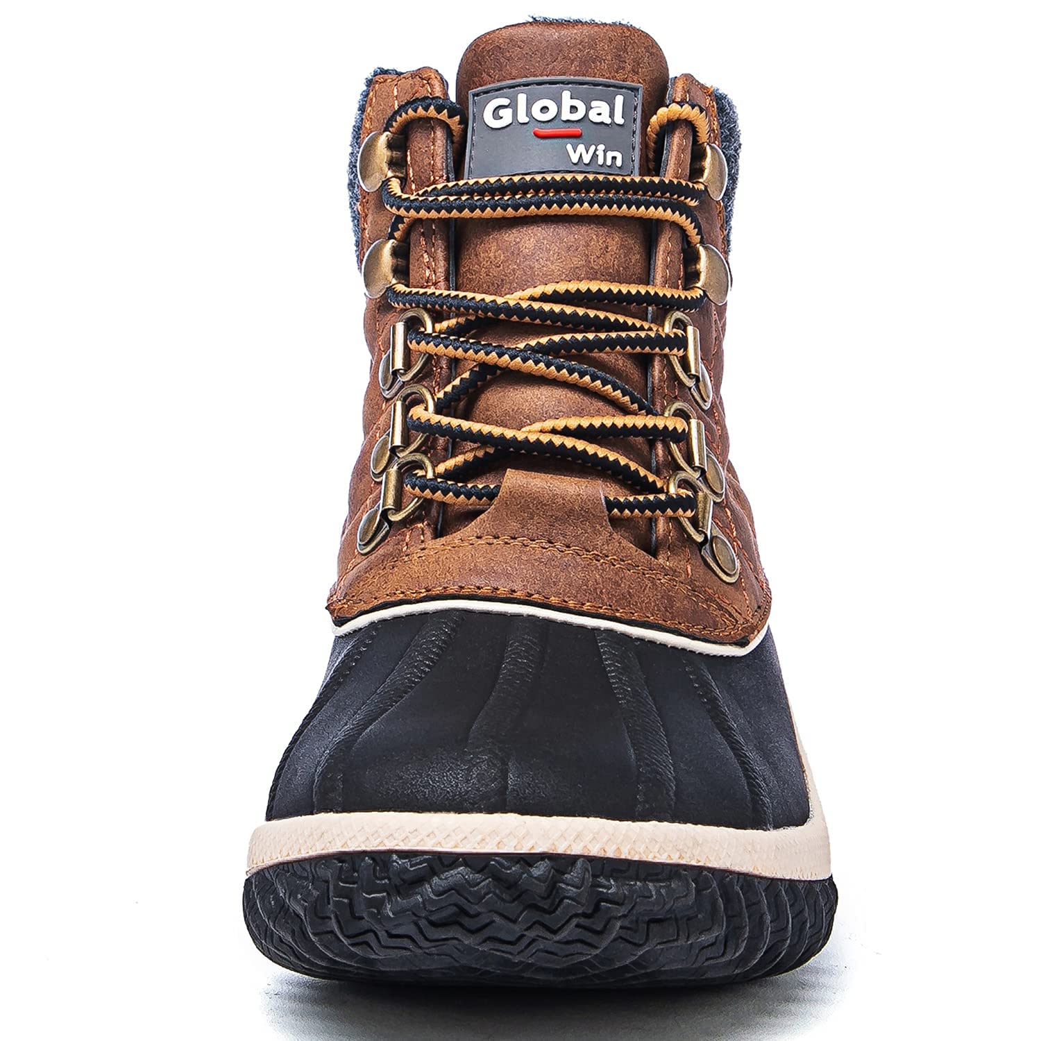 GLOBALWIN Women's Winter Ankle Boots - Waterproof Snow Boots for Women, Warm Fur Lined Slip Resistant Shoes - Perfect for Snowy Weather, Outdoor Hiking & Winter Fashion