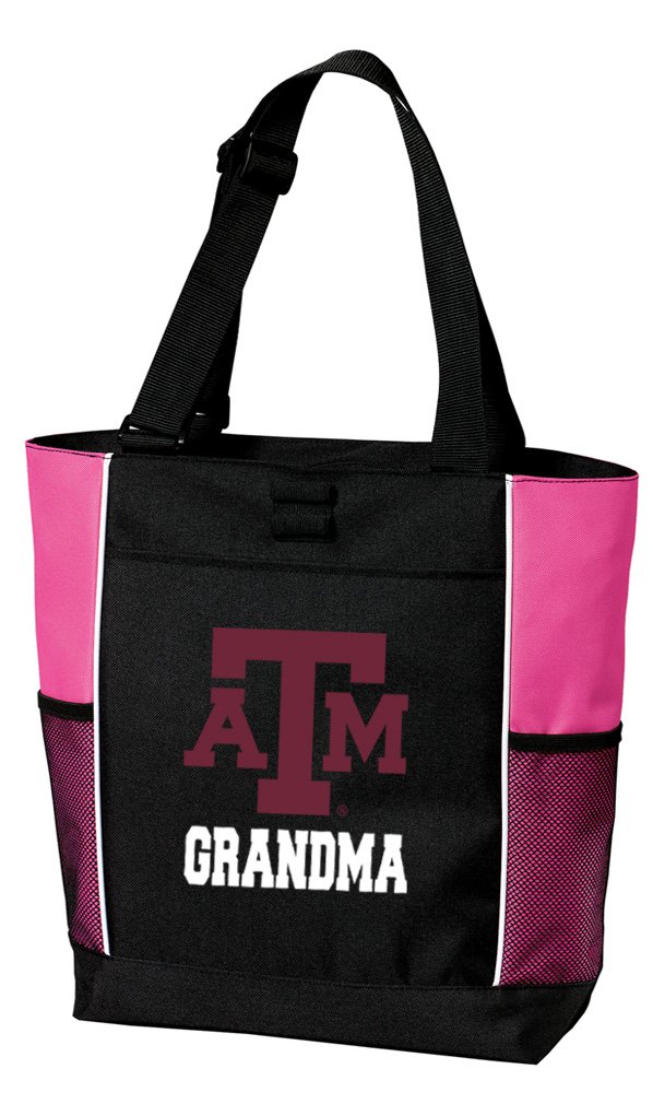 Texas A&M Aggies Grandma Tote Bag for Women - Durable Canvas Shopper with Long Handles - Perfect for Groceries, Beach Trips & Game Day Essentials
