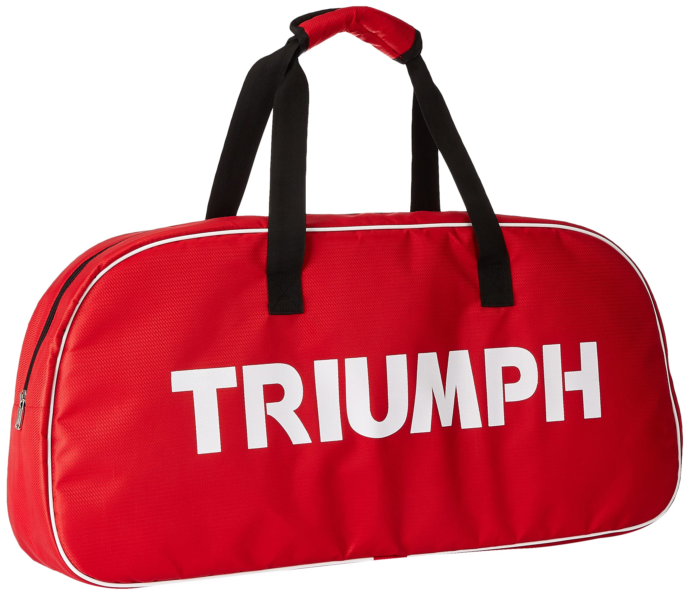 Triumph Sonic Graphite Composite Lightweight Badminton Racket with Cosmic-3R Single Compartment Bag (Grey/Red) - Professional Tournament & Training Equipment for Indoor Sports
