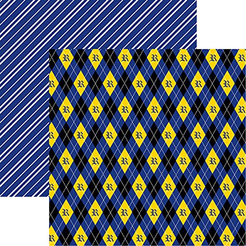 Wizards 101 - Plaid #2-12X12 Scrapbook Papers by Reminisce - 5 Sheets of Premium Scrapbooking Paper for DIY Crafts, Card Making & Memory Albums
