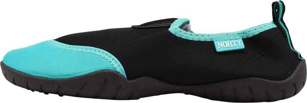 NORTY Wave Aqua Sock Water Shoes for Women - Lightweight Quick-Dry Swim Beach Shoes with Non-Slip Sole - Perfect for Swimming, Surfing, Yoga & Water Sports