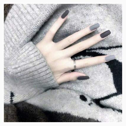 24Pcs Full Cover Medium Ballerina Fake Nails - Acrylic Press on Nails with Art Designs for Women & Girls - Perfect for Parties, Weddings & Special Occasions