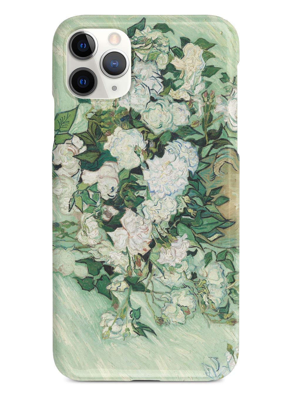 Van Gogh Roses iPhone 11 Pro Case - 3D Textured Protective Cover with Anti-Slip Grip - Shockproof & Scratch-Resistant for Apple iPhone 11 Pro - Perfect for Daily Use, Travel & Gift Giving