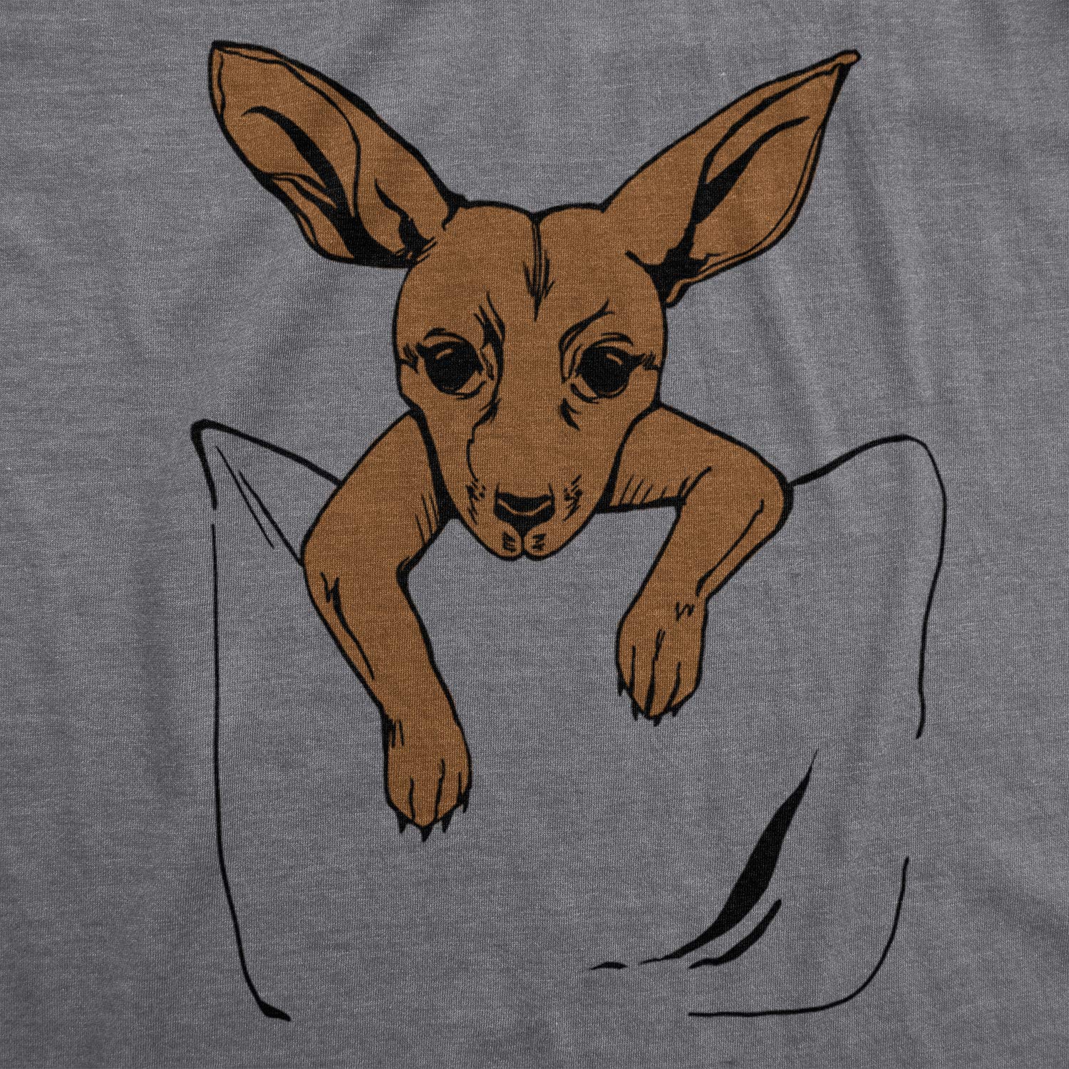 Cute Maternity Peeking Kangaroo T-Shirt for Pregnancy - Comfortable & Stylish Maternity Top for Baby Showers, Gender Reveals & Maternity Photos