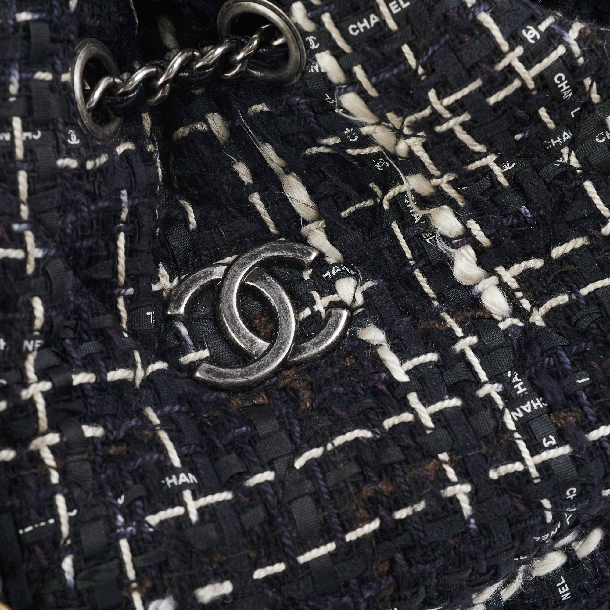 Chanel Small Gabrielle Tweed Backpack for Women - Luxury Designer Shoulder Bag - Perfect for Travel, Work & Everyday Use