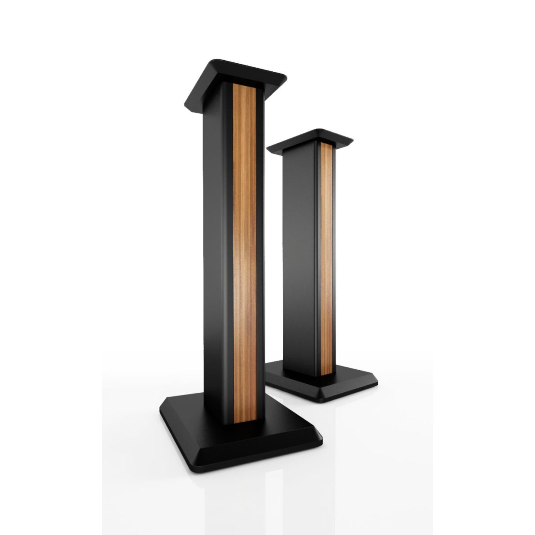 Premium Walnut Acoustic Energy Reference Speaker Stand - Perfect Match for AE300 Series, Ideal for Home Theater & Audiophile Setups