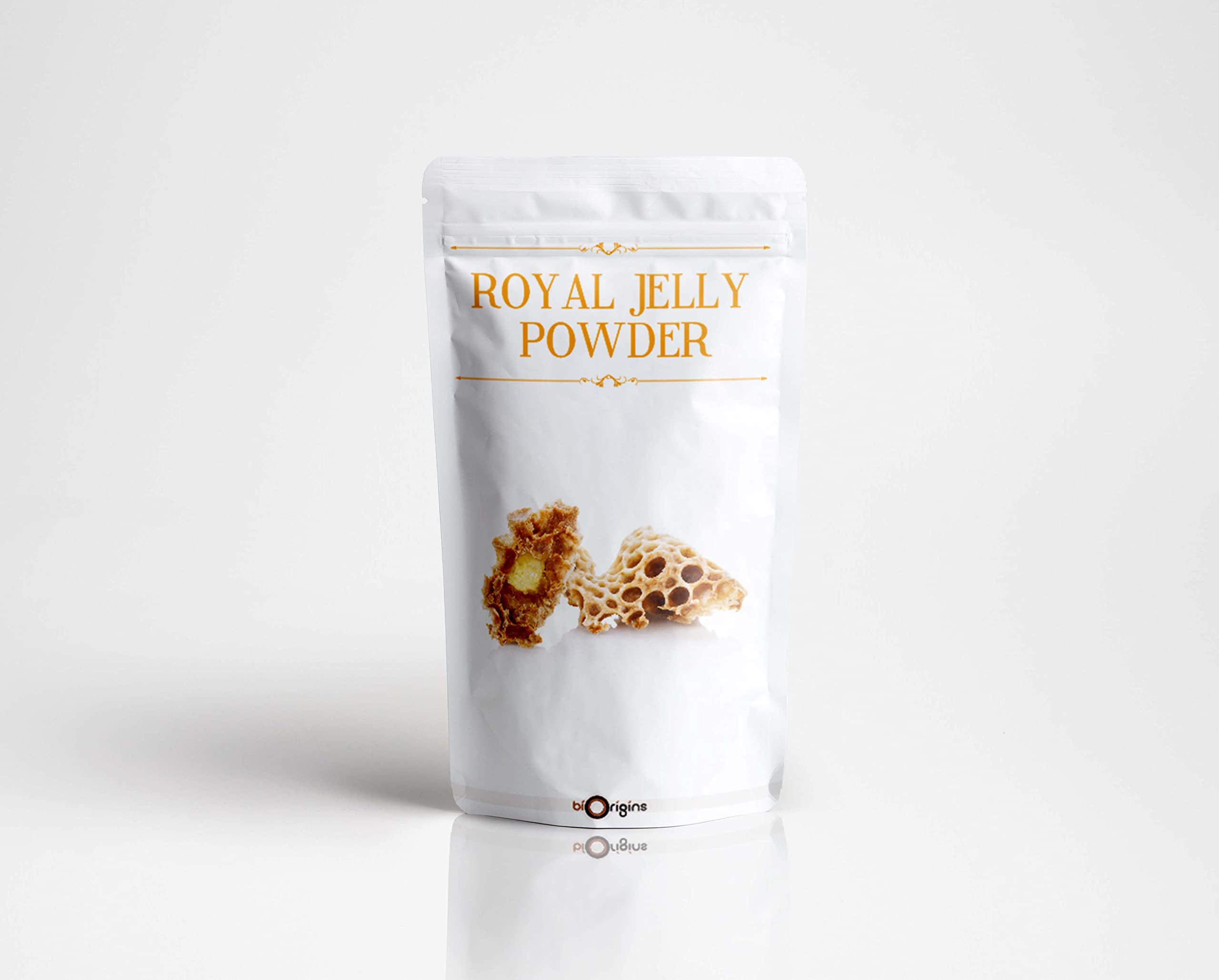 Premium 100g Royal Jelly Powder by Mystic Moments - Natural Energy Boost & Skin Care Supplement for Wellness & Beauty
