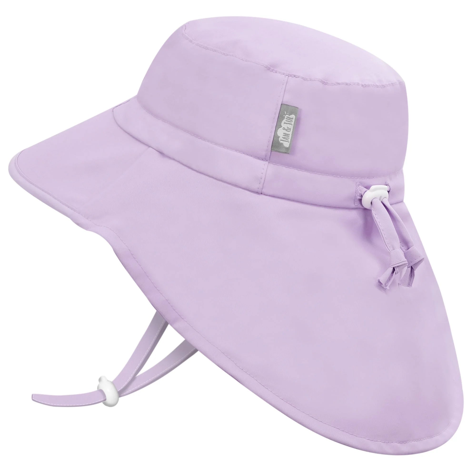 Jan & Jul Lavender Aqua Dry Adventure Hat for Kids - UV Protection Sun Hat for Outdoor Activities, Beach, Hiking, and Travel
