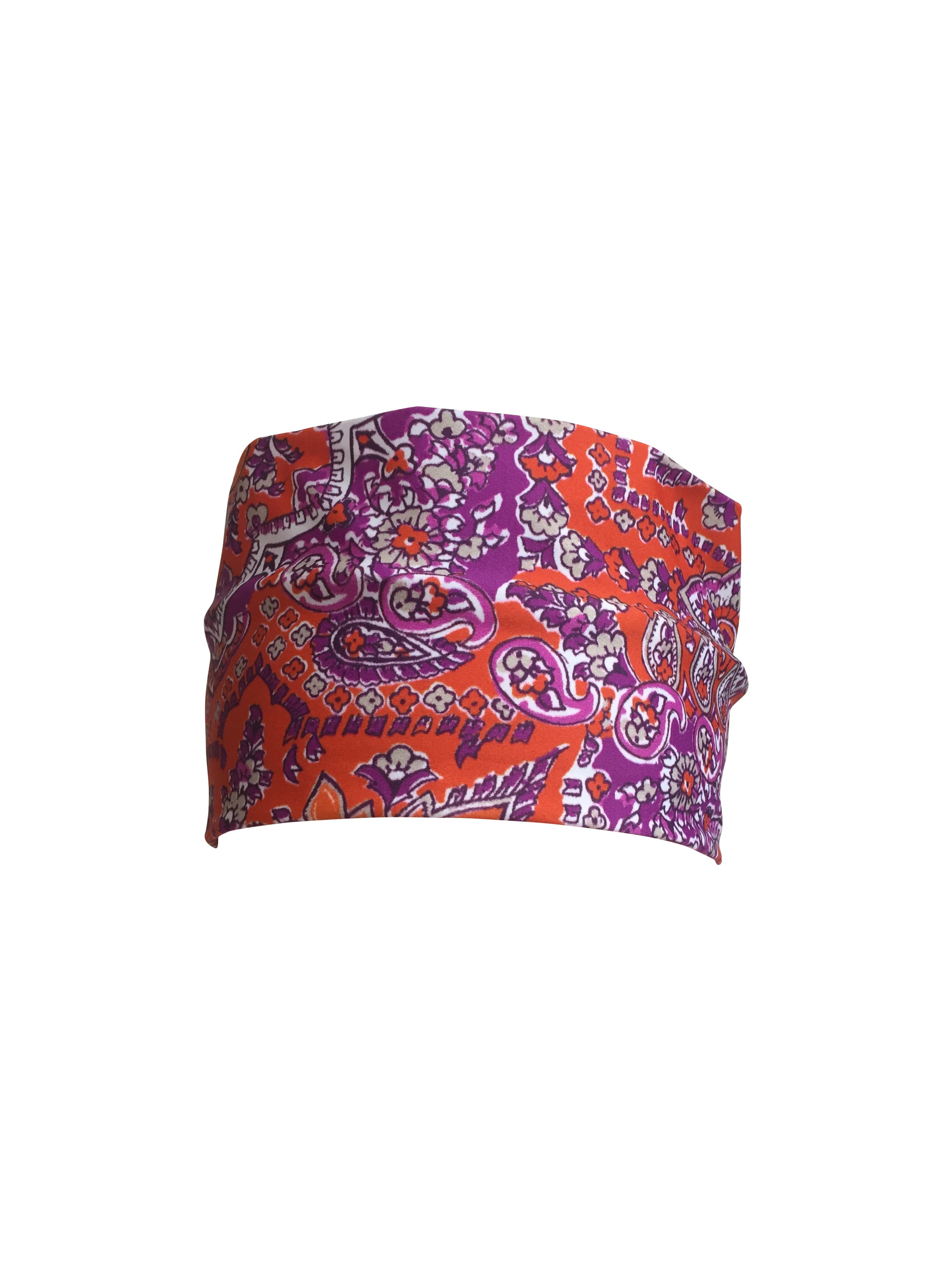 Paisley Fitness Headband for Women - Non-Slip Yoga Headbands for Running, Workout, and Sports - Stylish & Comfortable Sweatband for Active Lifestyles
