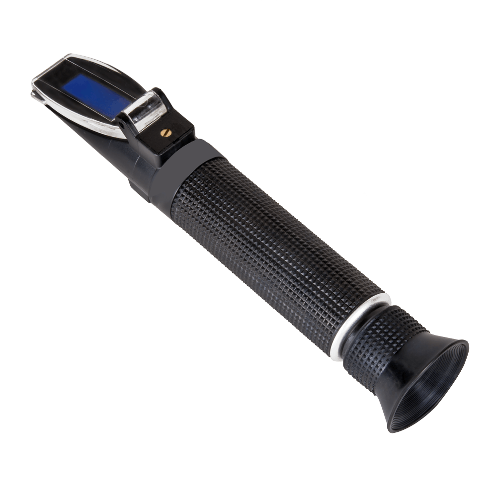 Digital Sugar/Brix Refractometer 0-32% with ATC - High Precision Handheld Meter for Honey, Wine, Beer, Juice & Maple Syrup - Perfect for Home Brewing, Winemaking & Food Processing