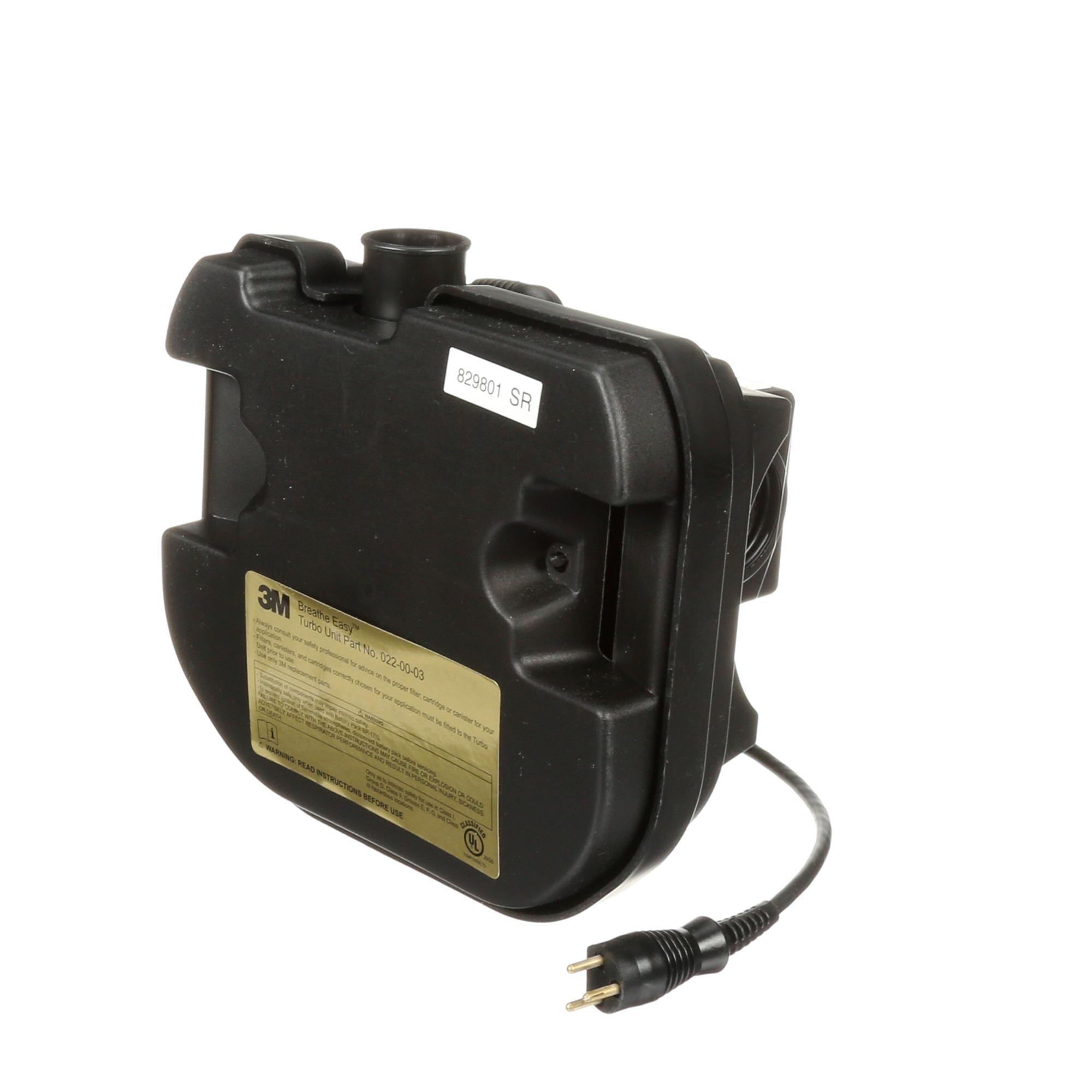 3M Breathe Easy Turbo Powered Air Purifying Respirator (PAPR) Unit 022 00 03R01 - Industrial Safety Equipment for Construction, Healthcare & Hazardous Environments