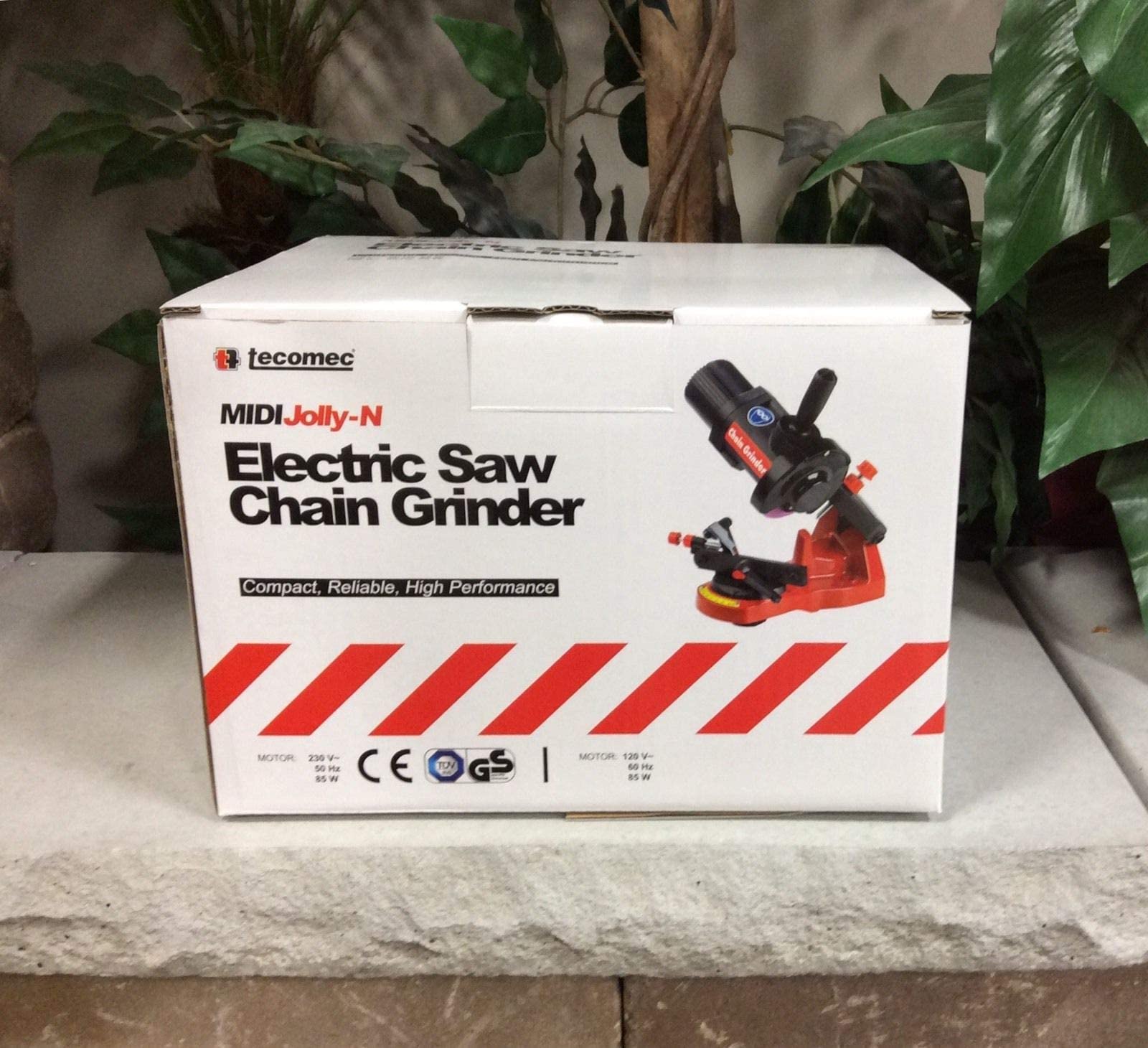 MIDI Jolly Electric Chain Grinder - Professional Chainsaw Chain Sharpener Tool for Woodworking & Forestry - Perfect for DIY Projects, Home Use, and Professional Logging
