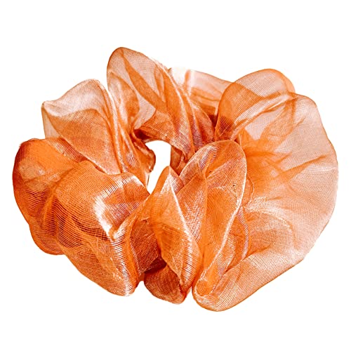 Sunny Orange Organza