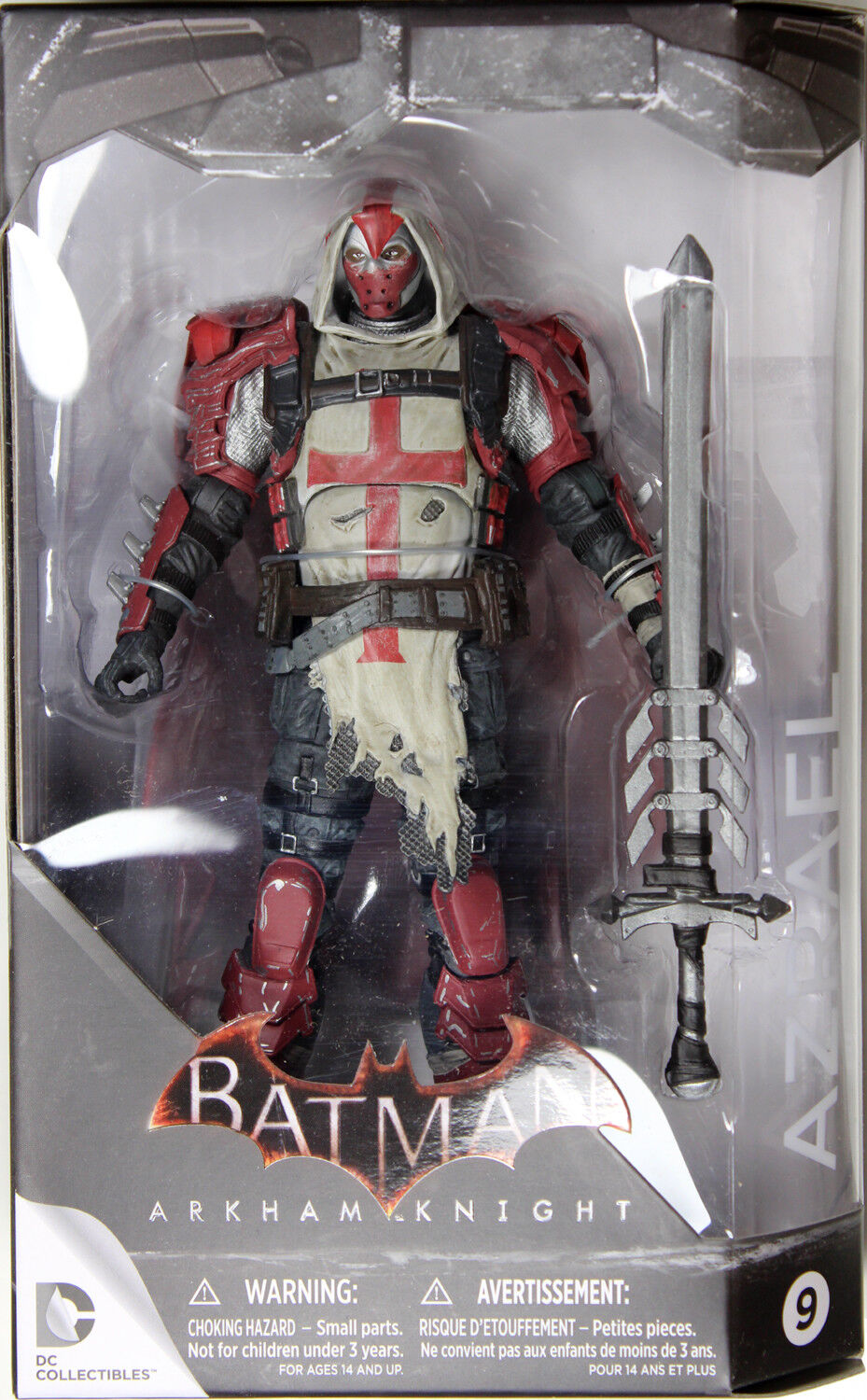 Batman Arkham Knight Azrael Action Figure - Sealed DC Collectibles for Display & Collection | Perfect for Comic Fans & Gift Giving