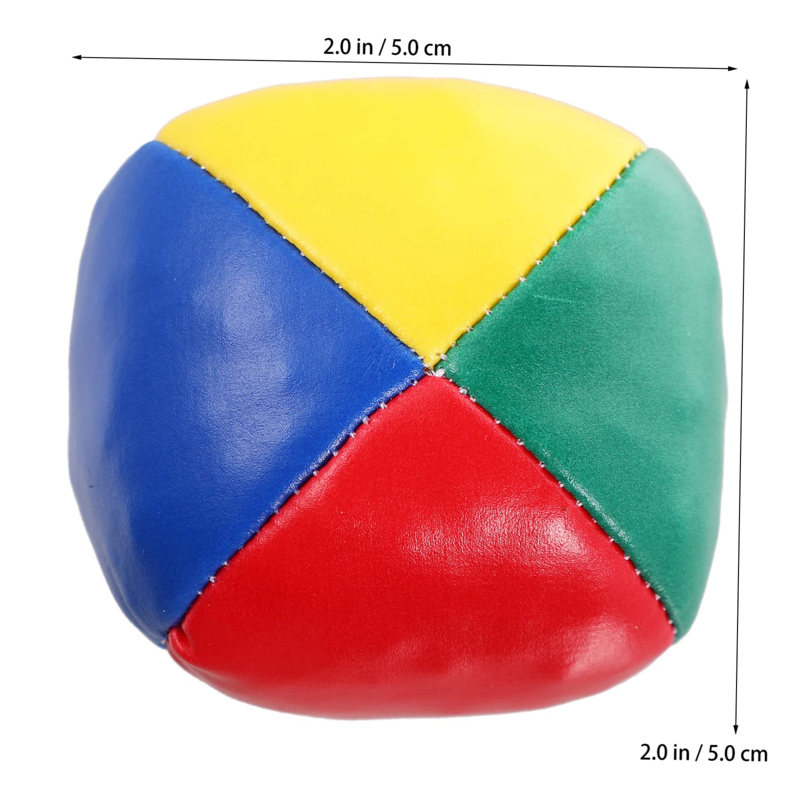MUSISALY 4-Piece Juggling Balls Set - PU Polyurethane Bouncing Balls for Kids, Beginners & Performers - Interactive Juggling Toys for Practice, Play & Circus Performances