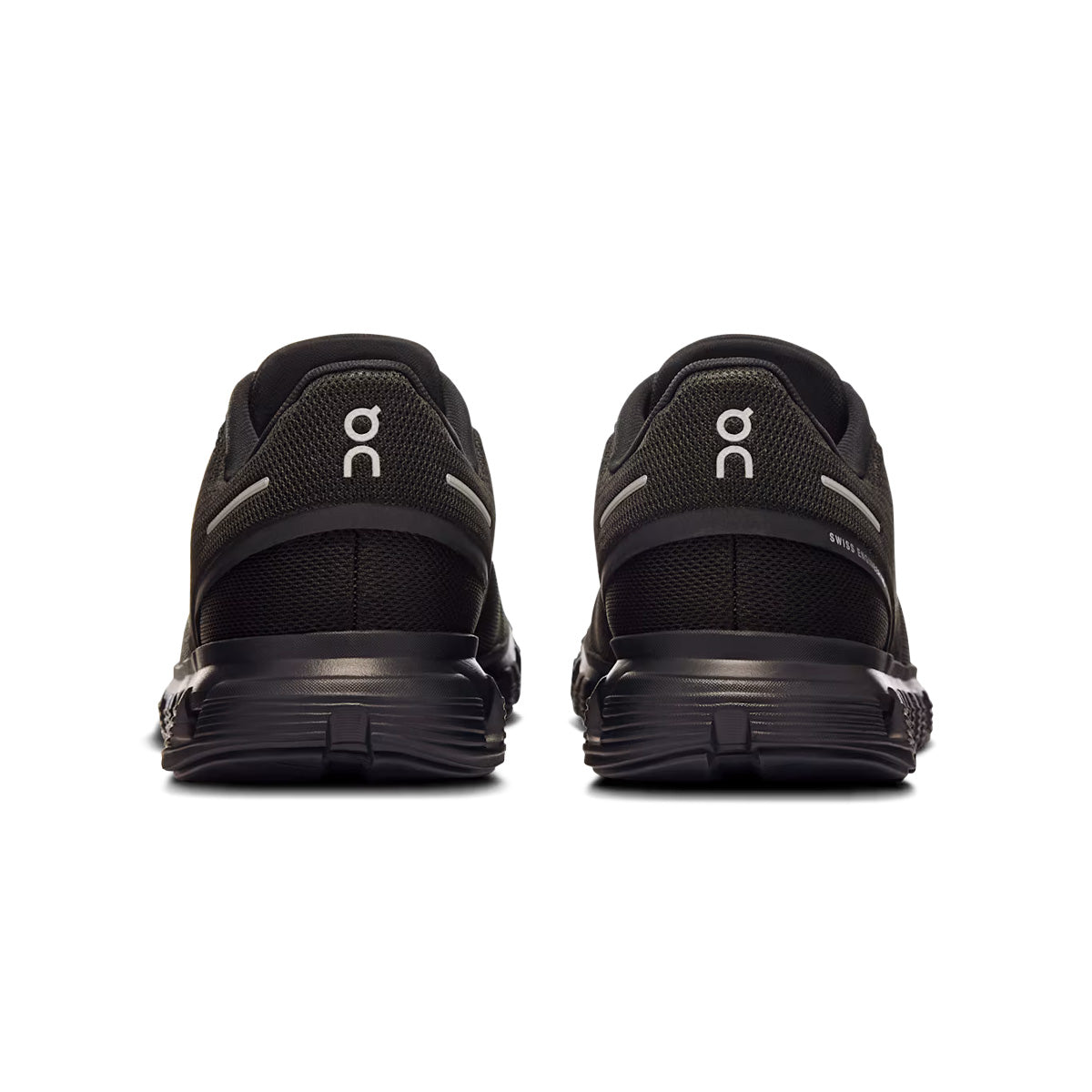 On Cloud 6 Running Shoes for Men & Women - Black with 3M Reflective Details (Model: MF10071043) | Lightweight & Cushioned for Road Running, Jogging, and Gym Workouts