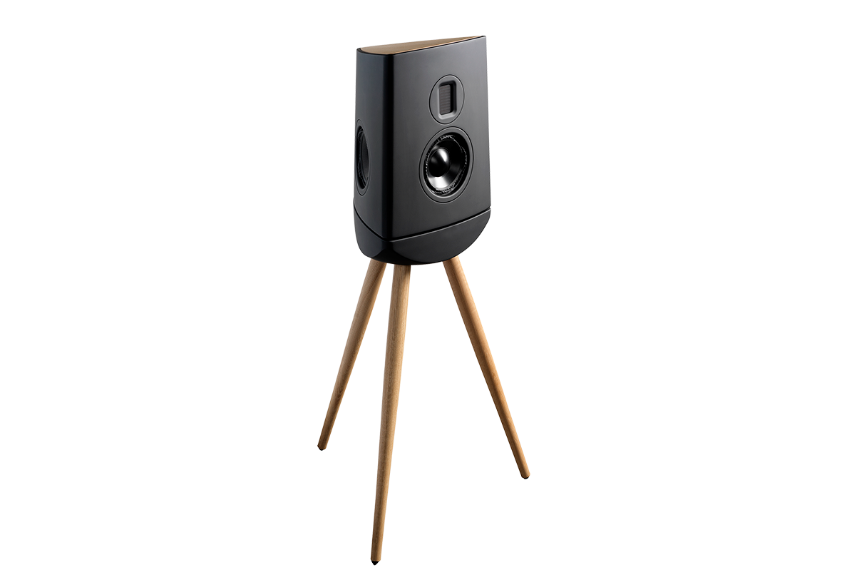 Black with Oak base