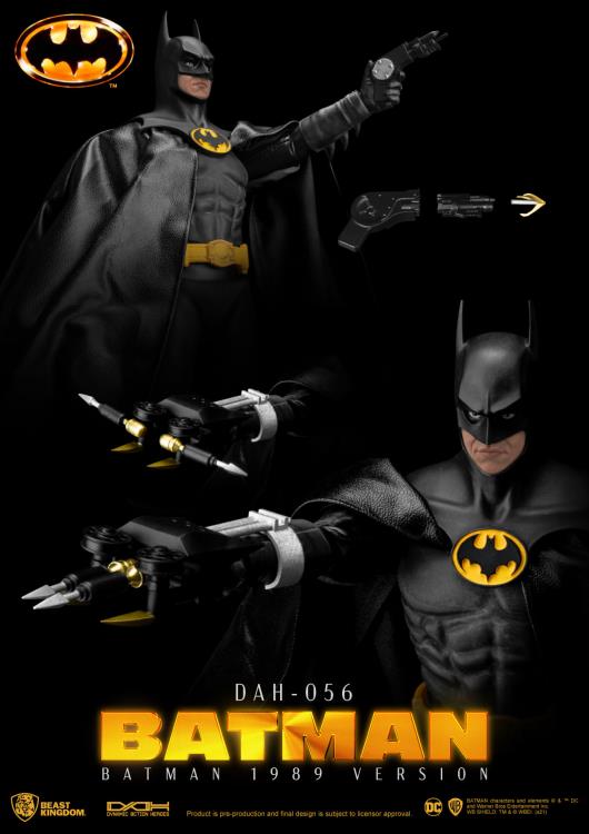 Beast Kingdom Dynamic 8ction Heroes 1/9 Scale DC Comics Batman 1989 Collectible Figure DAH-056 - Perfect for Display, DC Fans & Action Figure Collectors