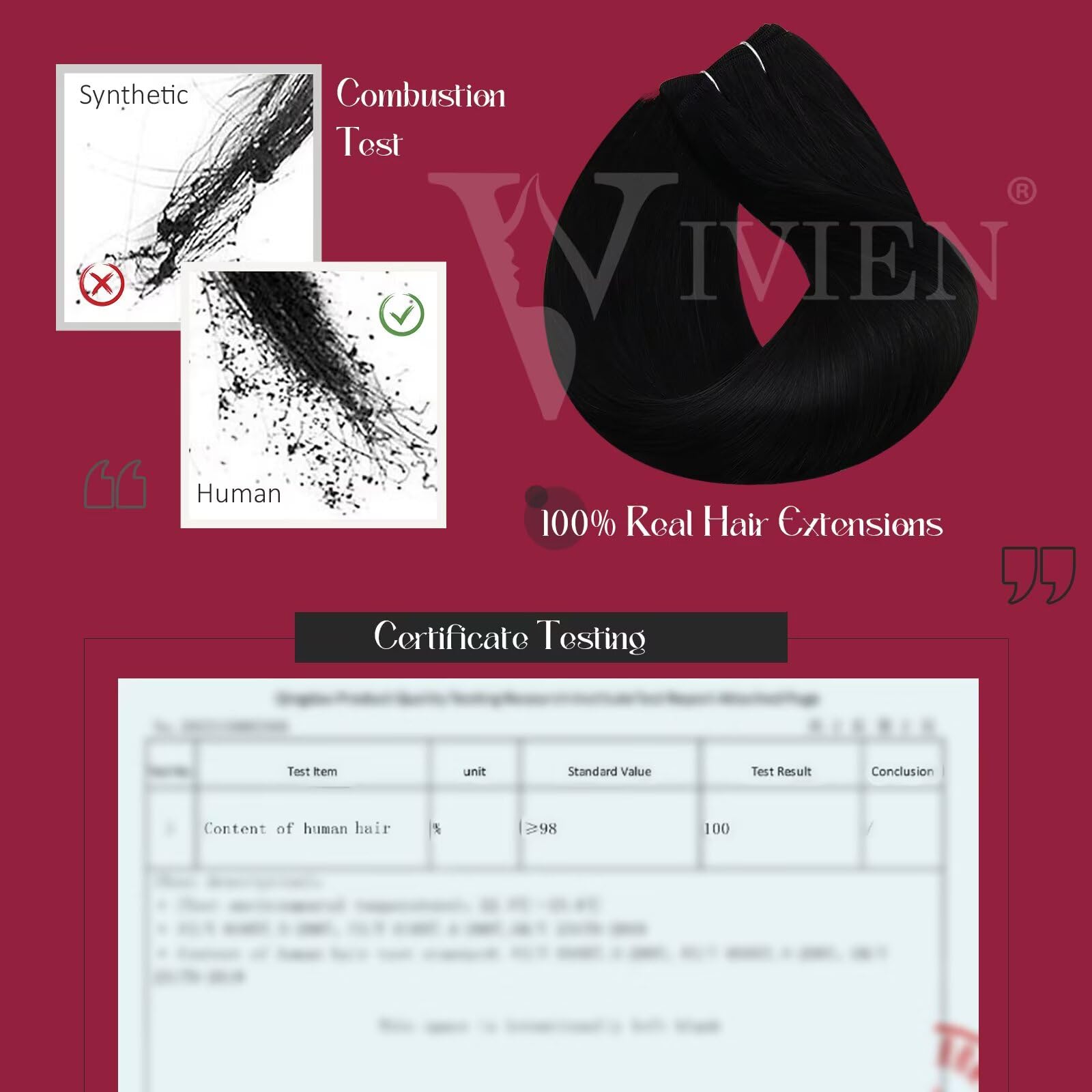 24 Inch Black Human Hair Extensions - 100G Double Weft Sew-in Weave for Women (Jet Black #1) | Natural Long Hair Weft for Styling, Volume & Length | Perfect for Parties, Weddings & Daily Wear
