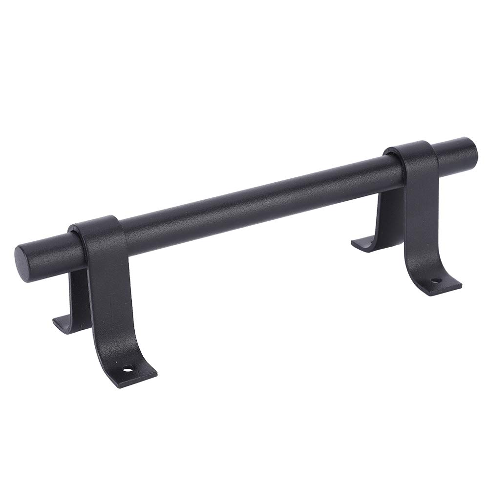 Vintage Carbon Steel Barn Door Handle - Heavy Duty Pull Handle for Closet, Cabinet, Garage & Furniture Doors | Perfect for Rustic Home Decor, Farmhouse Style & Industrial Interior Design