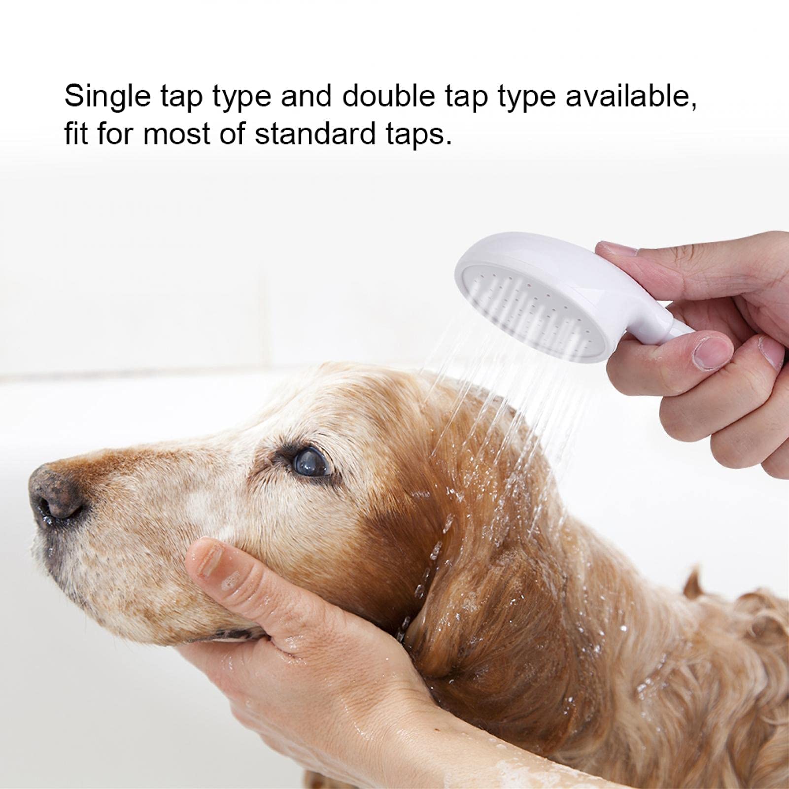 Portable Handheld Shampoo Sprayer - Adjustable Faucet Hose Sprayer for Baby Bathing, Pet Washing & Hair Care | Perfect for Sink, Shower & Travel Use