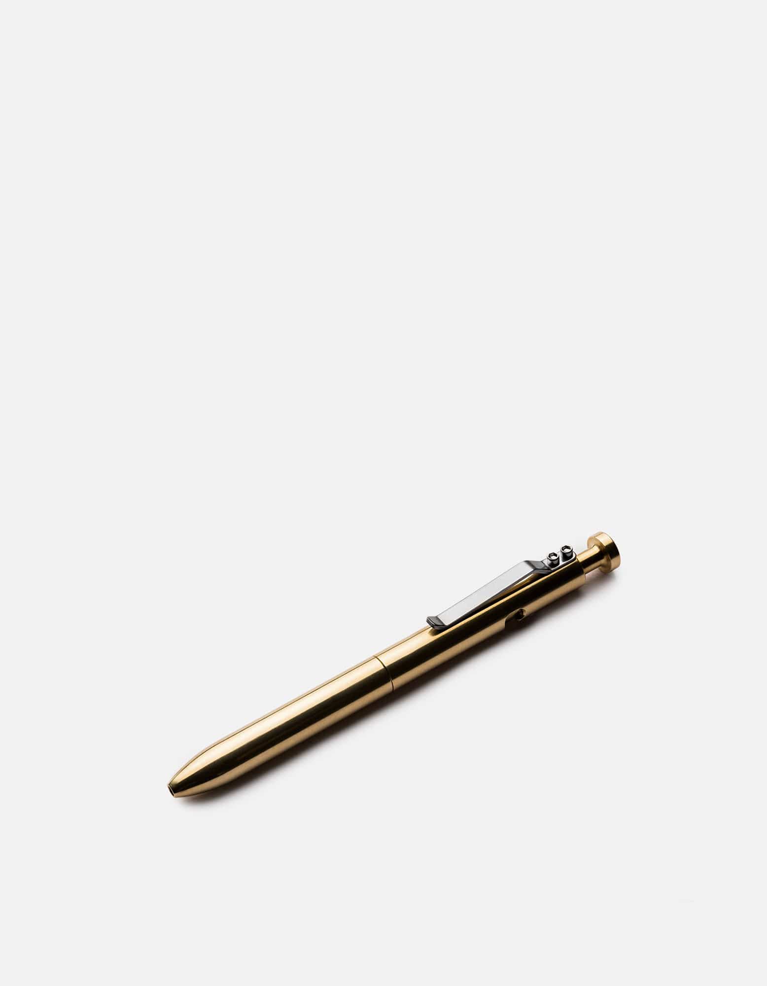 Premium Brass Bolt Action Pen - Durable & Stylish Writing Tool for Office, Gifts & Everyday Use