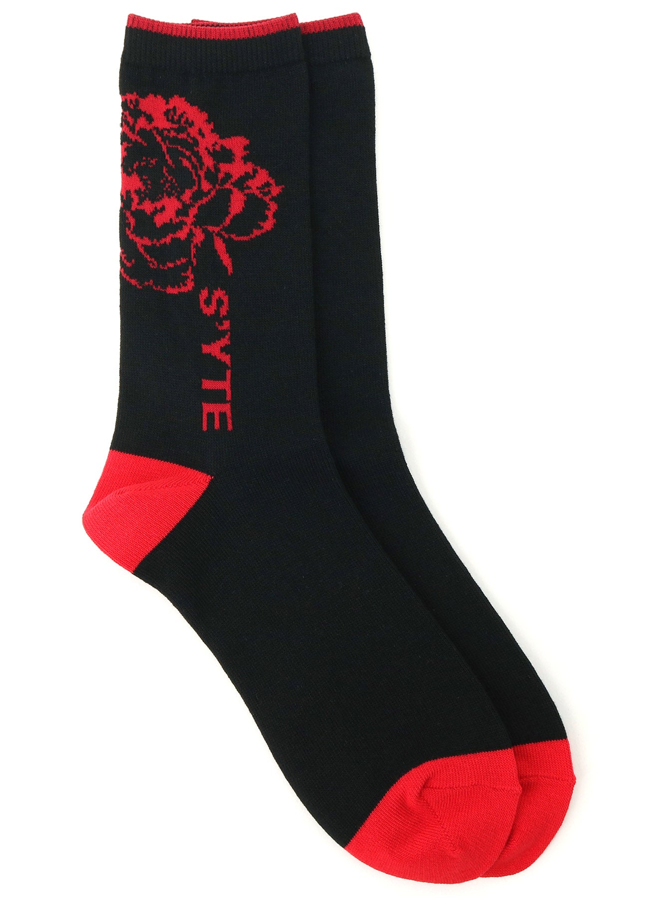 Soft Cotton Floral Socks for Women - Breathable Plain Stitch Design - Perfect for Casual Wear, Work, and Everyday Comfort
