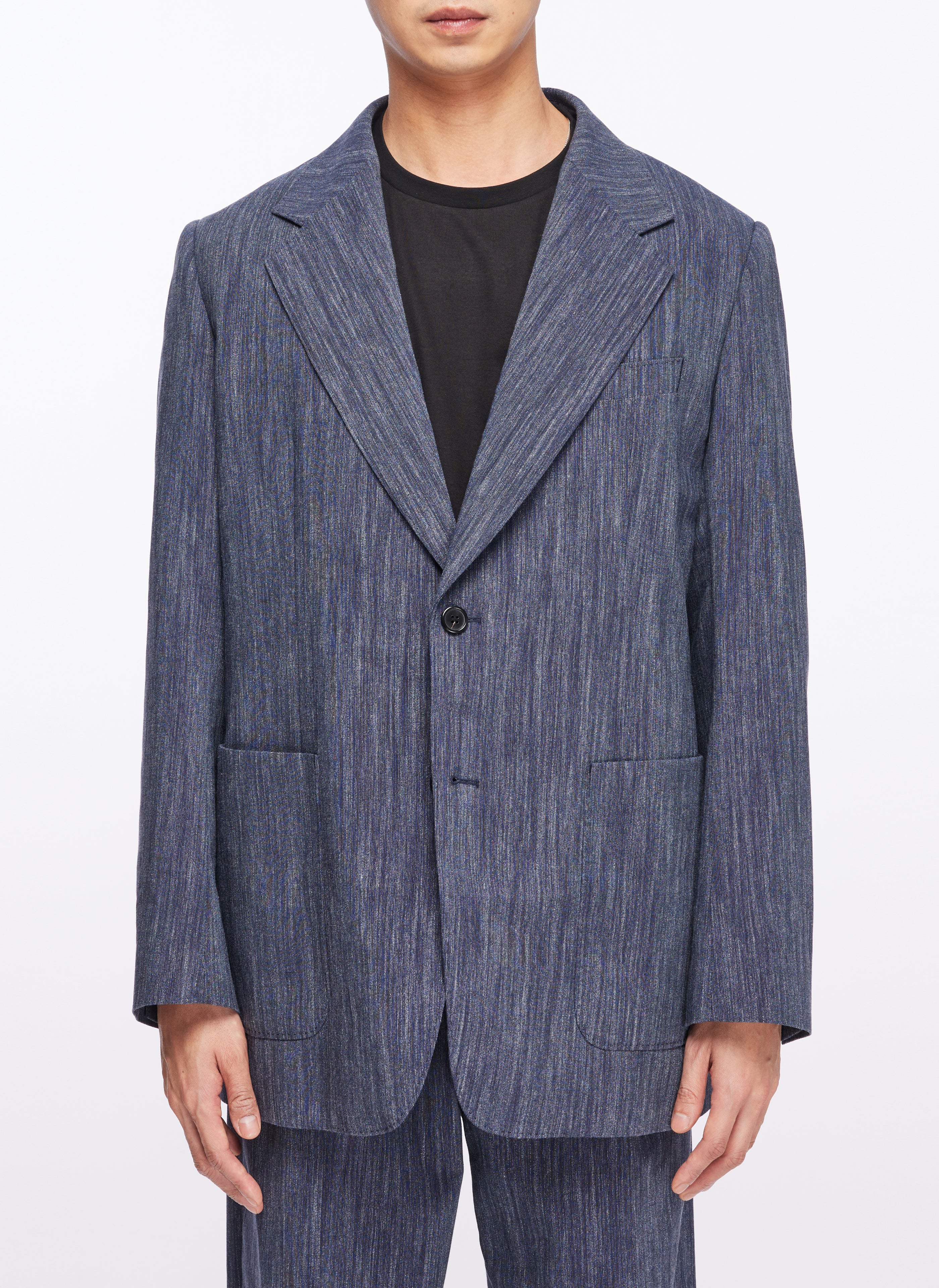 Premium Marzotto Cotton Wool Blend Blazer for Men - Elegant Business & Formal Wear - Perfect for Office, Weddings & Special Occasions