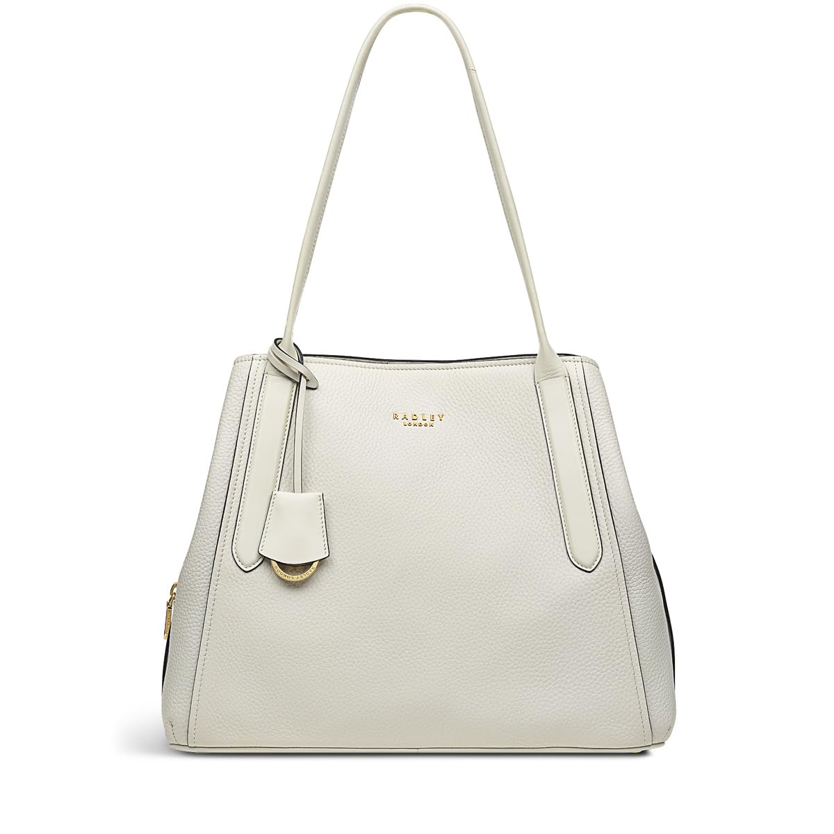 RADLEY London Baylis Road 2.0 Women's Medium Leather Shoulder Bag - Chalk White | Stylish Crossbody Purse for Work, Travel & Everyday Use