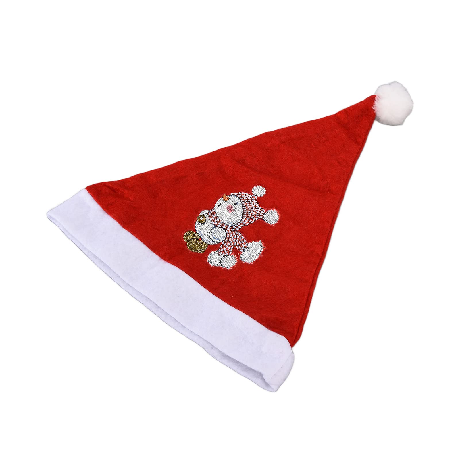 Santa Hat - Durable & Multifunctional Christmas Decoration for Holiday Parties, Tree Decor & Festive Photos | Perfect for Xmas Celebrations, Family Gatherings & Seasonal Events
