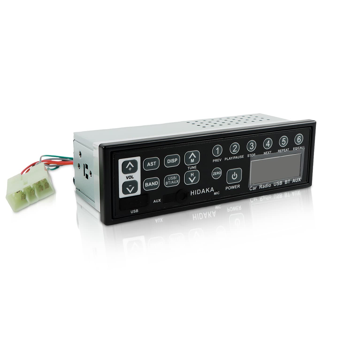 Universal M200 24V Car Bluetooth Radio with USB & AUX Input - Compatible with Komatsu, Sumitomo, Kobelco, Takeuchi Excavators - Perfect for Construction Sites & Heavy Equipment Use