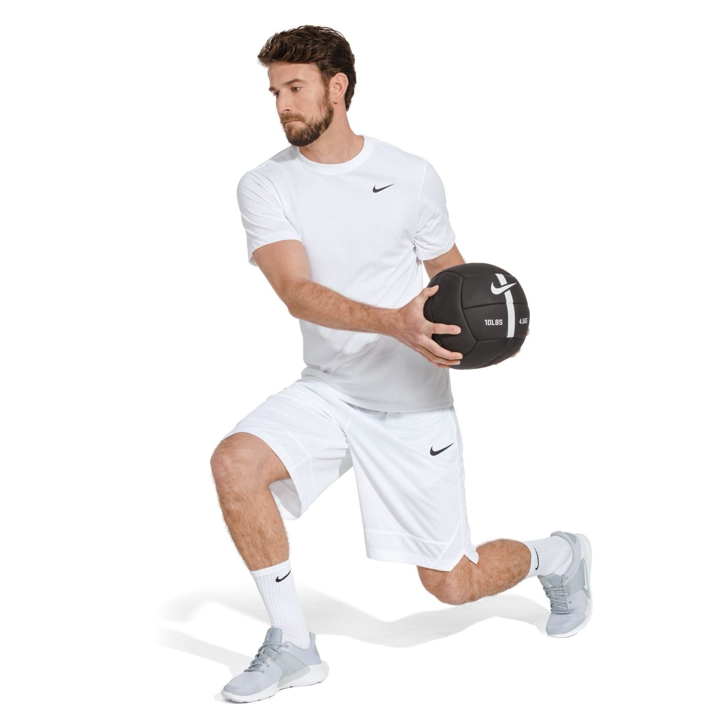 Nike Everyday Cushioned Crew Socks - 6-Pack Comfortable Athletic Socks for Men & Women - Perfect for Running, Gym, Workout & Daily Wear