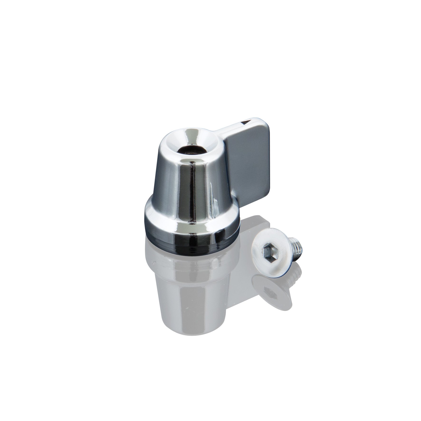 Chrome Fuel Shut-Off Knob 1-247 for Motorcycles & ATVs