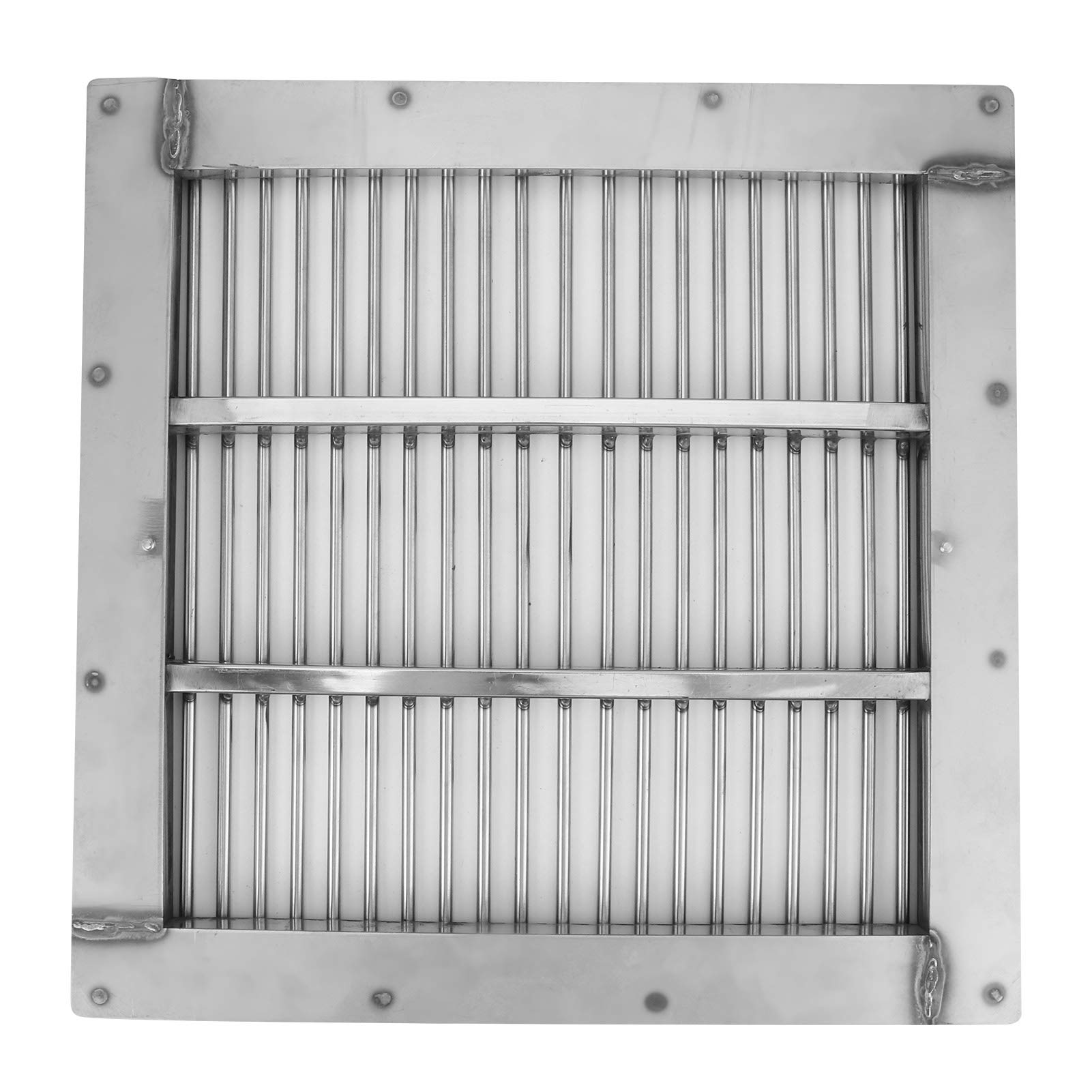 Stainless Steel Square Main Drain Cover - Pool & Sauna Floor Drain Grate - Durable & Corrosion-Resistant for Outdoor & Indoor Use