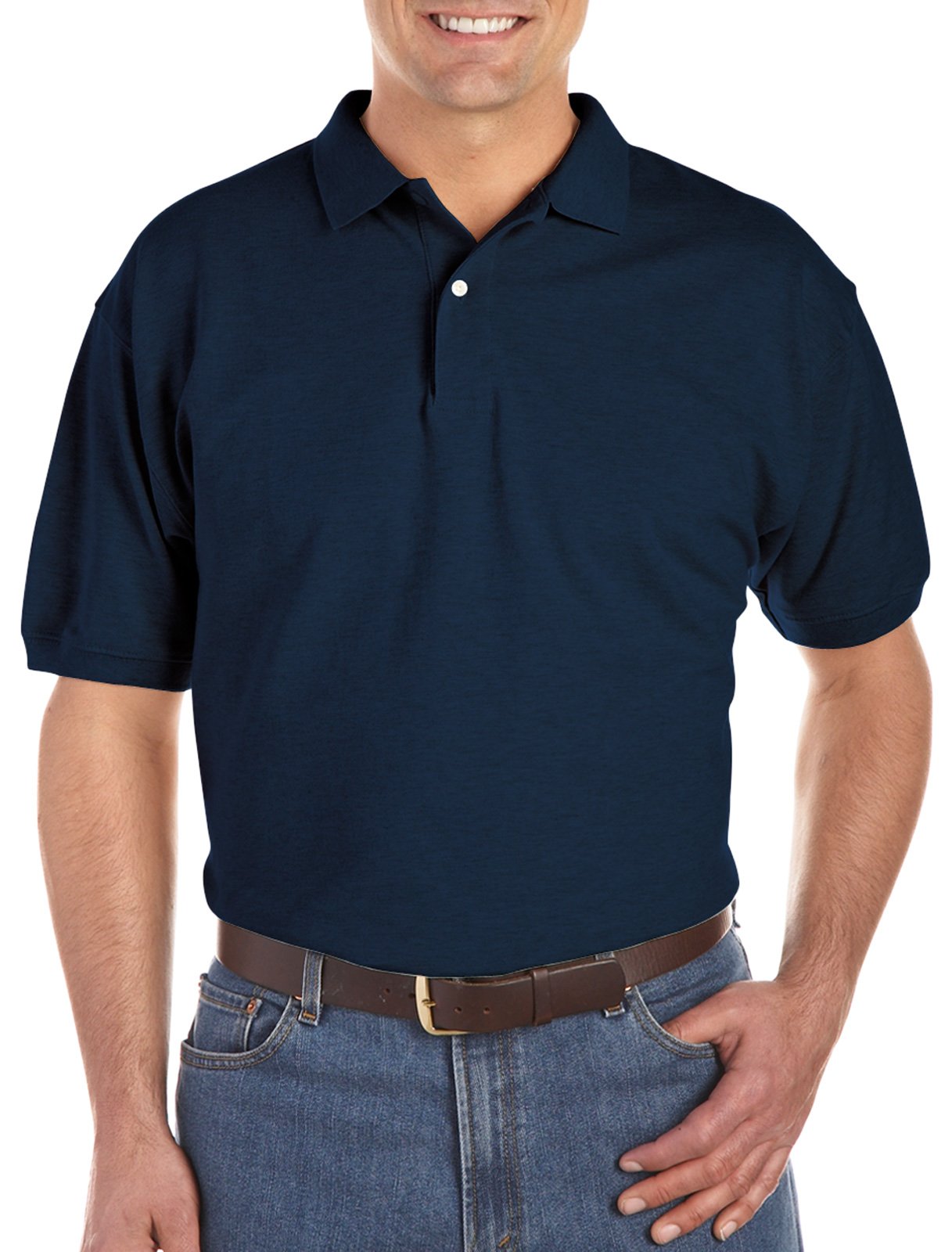 DXL Big and Tall Performance Polo Shirt for Men - Moisture Wicking, Breathable Fabric - Comfortable Casual & Work Wear - Perfect for Golf, Office & Outdoor Activities