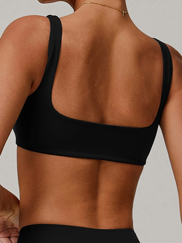 ZASUWA Women's Sexy V-Neck Waist Flare Backless Tracksuit - Gym Workout, Yoga, Running, Lounge Wear for Women