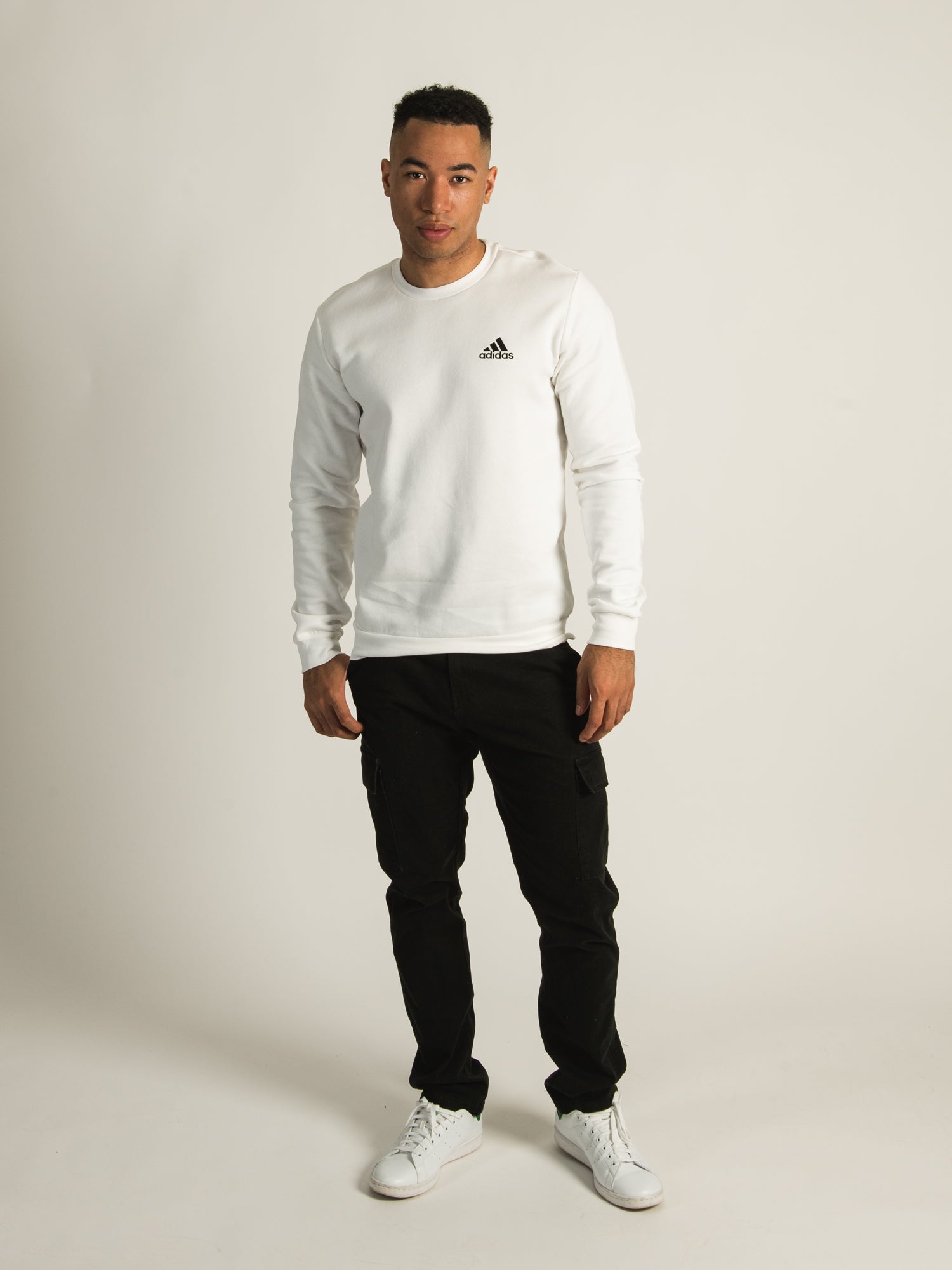 Adidas FeelCozy Sweatshirt - Soft & Comfortable Pullover Hoodie for Men & Women | Perfect for Gym, Running, Casual Wear & Lounge