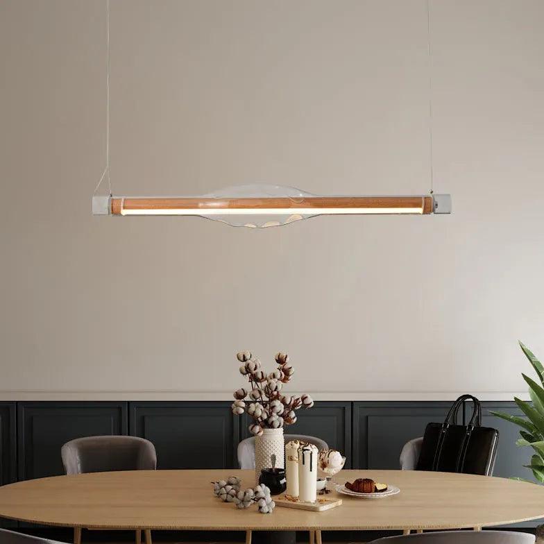 Modern LED Pendant Light for Dining Room - Tubular Design, Energy Efficient Hanging Chandelier - Perfect for Kitchen Island, Breakfast Nook & Contemporary Home Decor