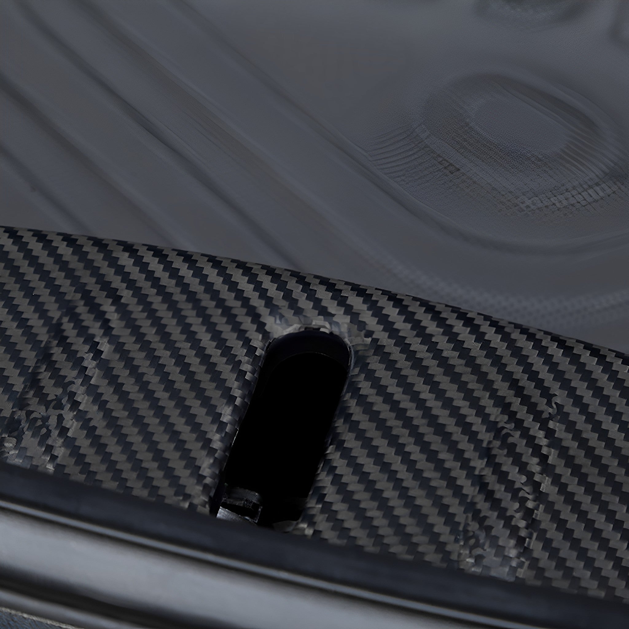 Premium Carbon Fiber Frunk Hood Lock Cover for Tesla Model 3 | Lightweight & Durable Protection | Perfect for Car Enthusiasts & Daily Commuters