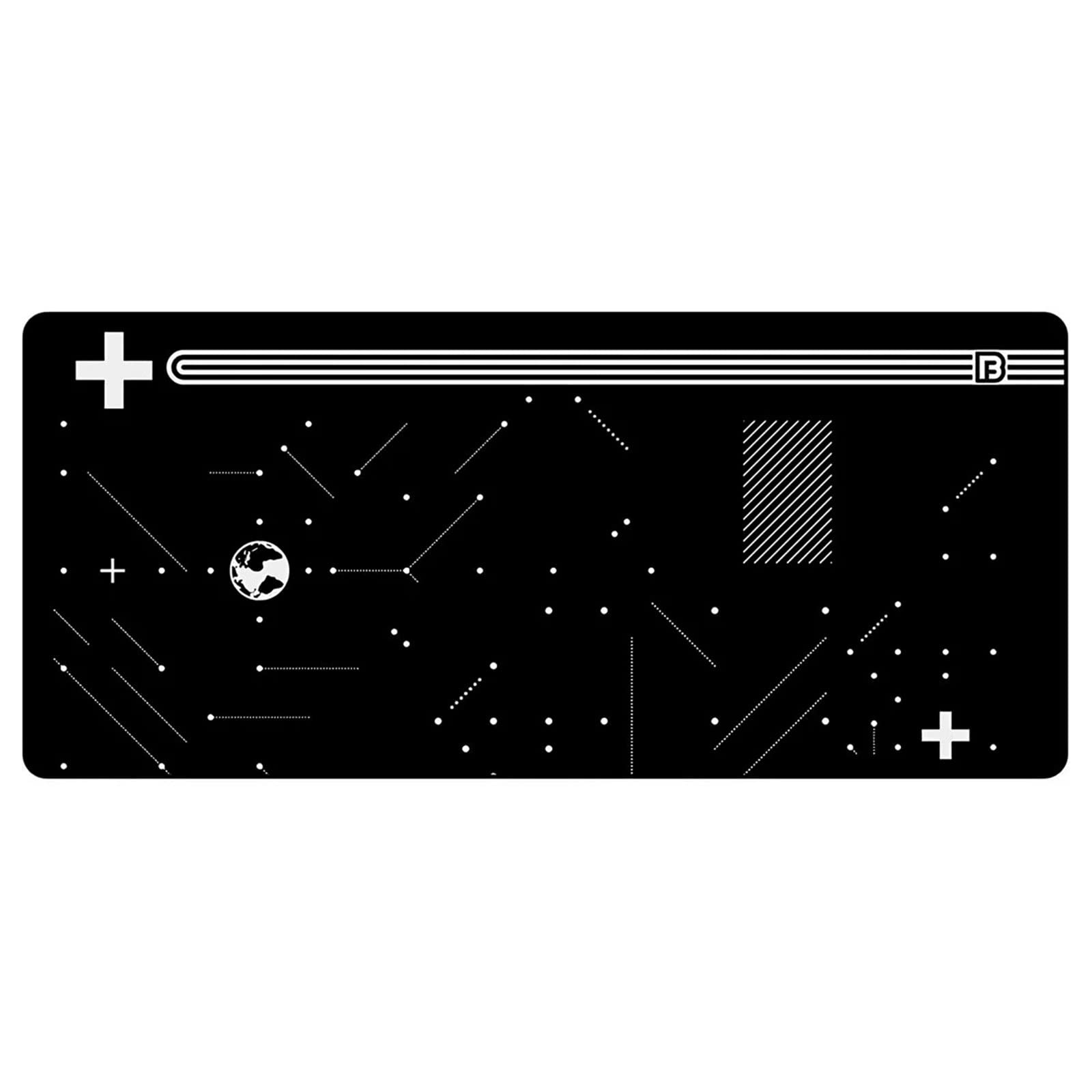 LNCHJUN XXL Gaming Mouse Pad - Anti-Slip Rubber Keyboard Mat for PC & Desktop (90x40cm) - Perfect for Office & Gaming