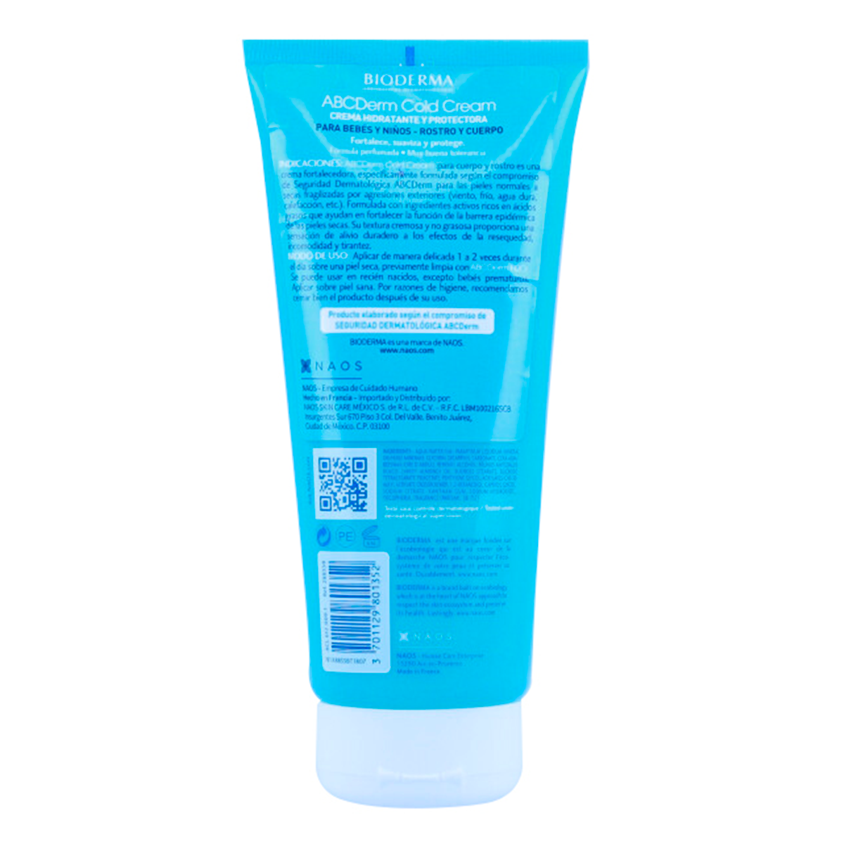 ABC Derm Cold Cream Bioderma - Hydrating & Soothing Face Moisturizer for Dry & Sensitive Skin | Perfect for Winter Care & Nighttime Skincare Routine