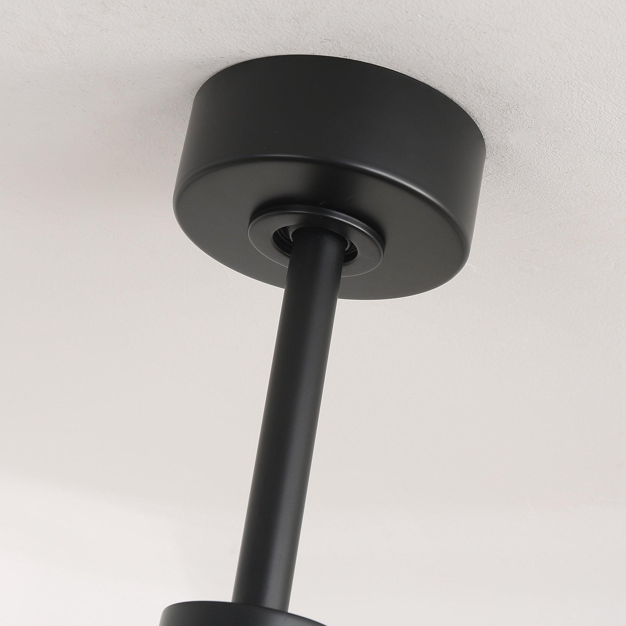 60 DC Motor 8-Blade Modern Ceiling Fan with LED Light & Remote Control - Energy Efficient Quiet Operation for Living Room, Bedroom, and Office