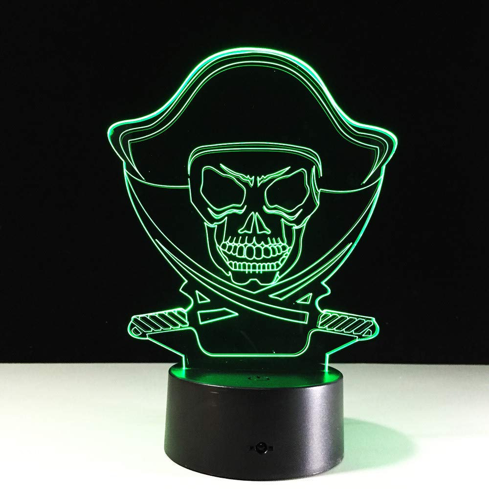 USB LED Night Light for Kids - Colorful Spinning Table Lamp, Baby Nursery Nightlight, Bedroom Decor - Perfect for Bedtime, Nursery, and Relaxation