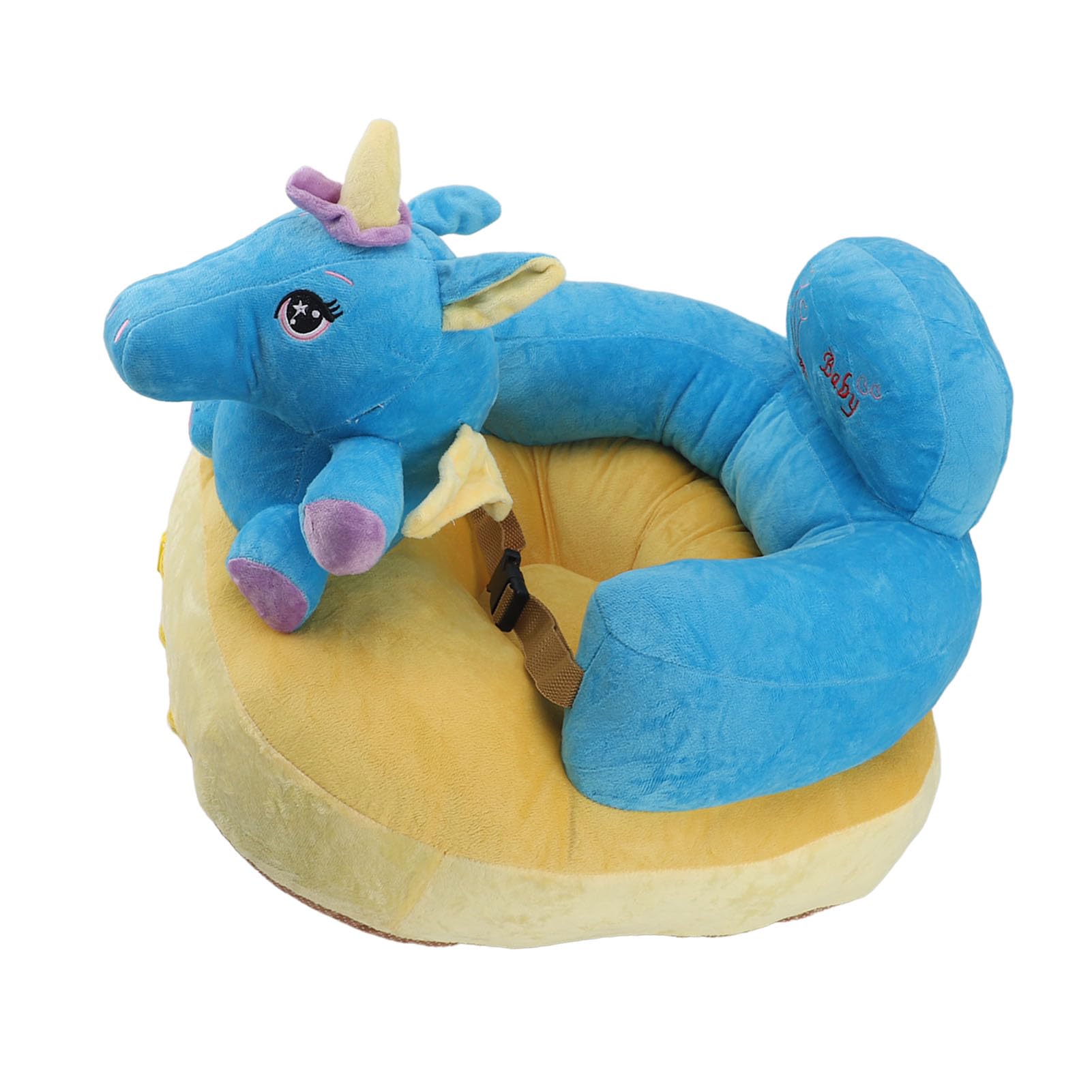 **Baby Support Sofa - Soft Plush Animal-Shaped Cushion for Infant & Toddler Girls - Perfect for Playtime, Nursing & Relaxing at Home**