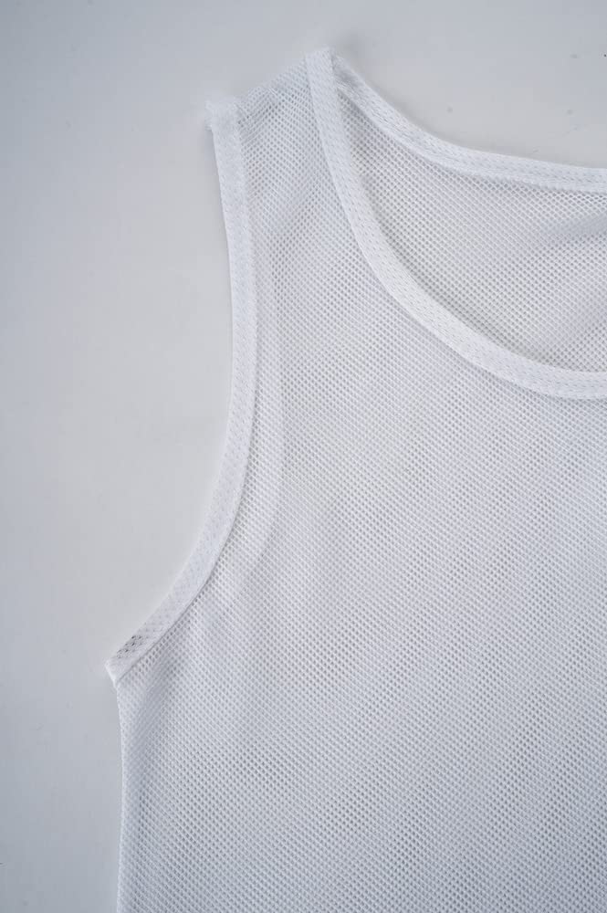 12-Pack Numbered Soccer Training Bibs (1-12) - Reversible Pinnies for Kids, Youth & Adults - Perfect for Team Sports, Practice, and Gym Classes